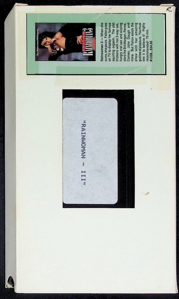 Rainwoman #3 ft. Fallon Brit Morgan, Renee Adult VHS #1338 103025AKVHS