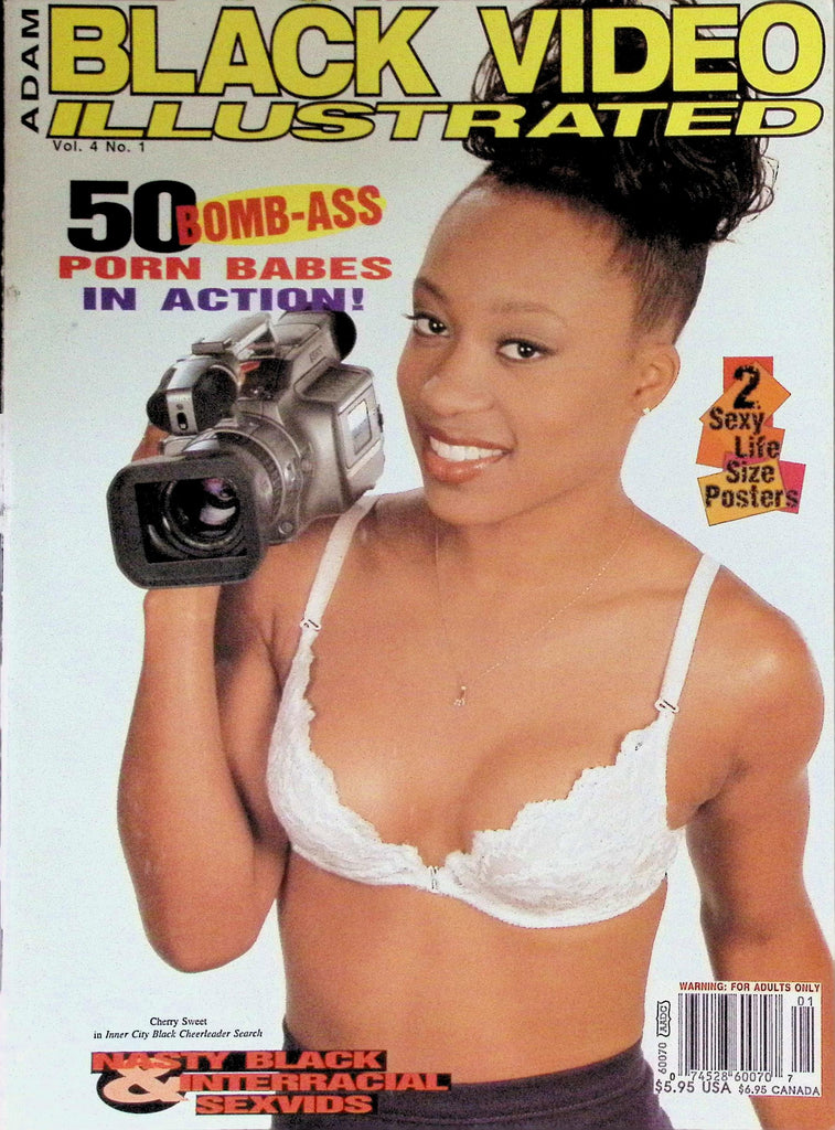 Black Video Illustrated Magazine Vol 4 #1 1990s 50 Bomb-Ass Porn Babes in Action 101826LLP