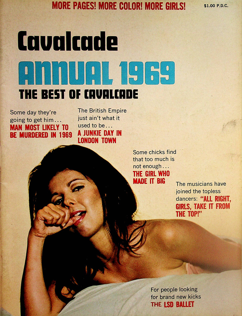 Best Of Cavalcade Annual 1969 Magazine  Girl Of The Month Judith Adams          090623lm-p