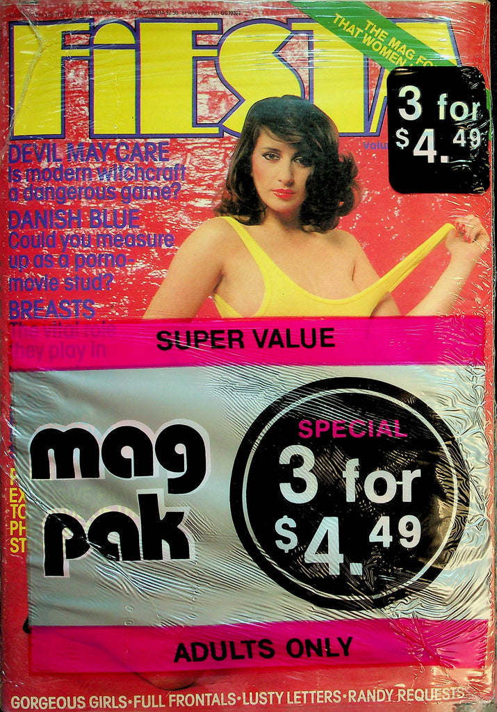 Lot Of 3 Magazines: Fiesta, Plaisir International & Mystery Title!  1980's New/Sealed  081926lmp-GSC