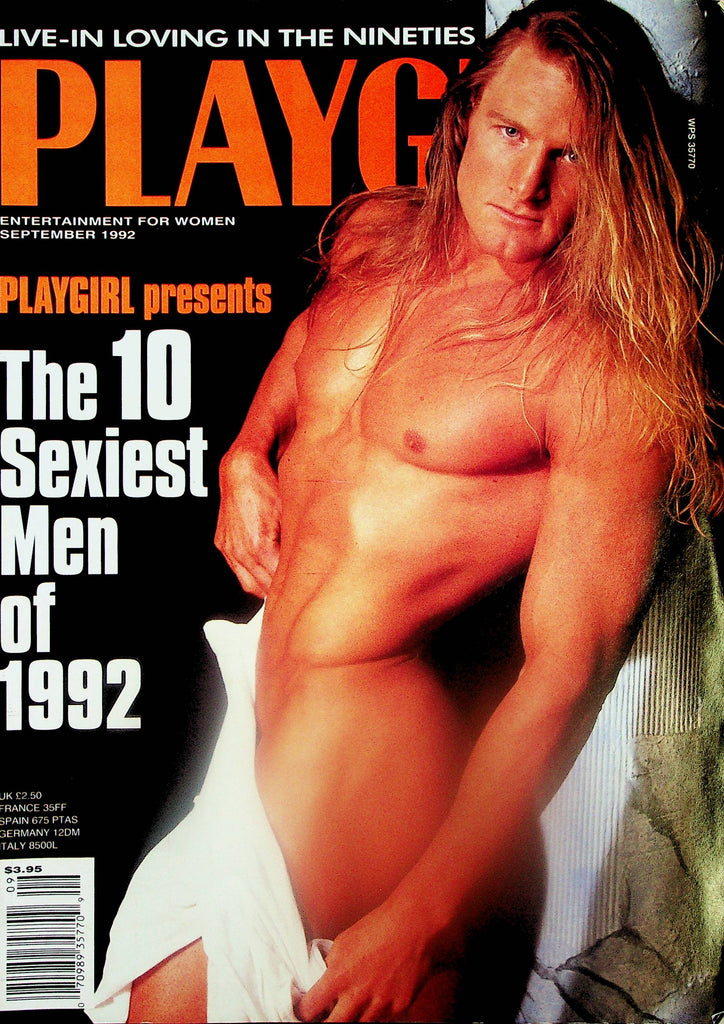 Playgirl Magazine Ladies' Choice: Coverguy Jim Bartling - 10 Sexiest Men Of 1992 September   061225lm-p