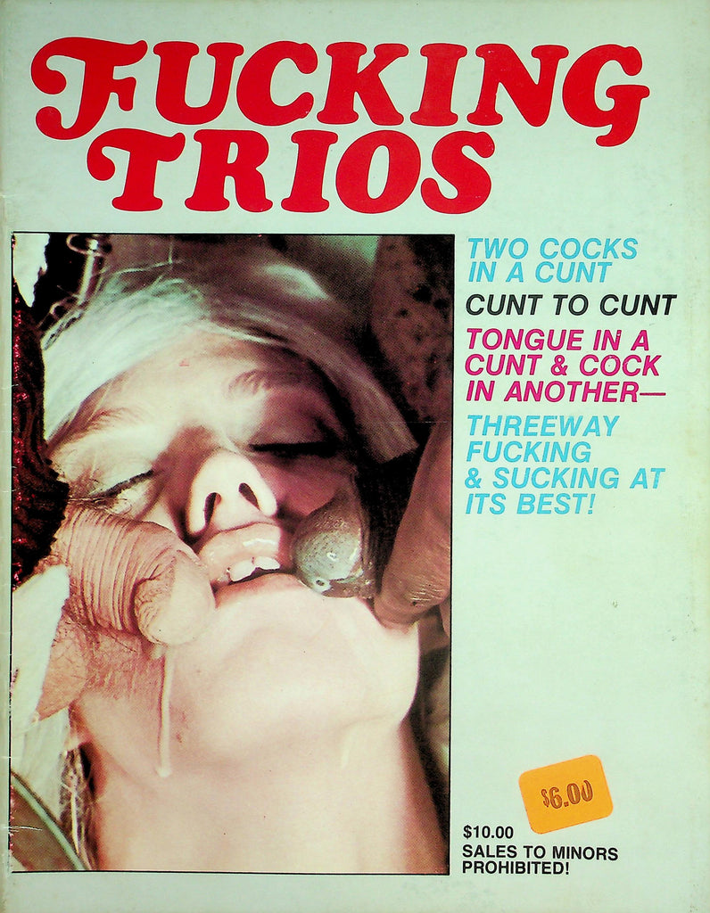 Fucking Trios Magazine  Two Cocks In A Cunt / Threeway Fucking & Sucking At Its Best!  #1 1970's   081926lmp2-GSC