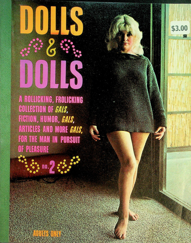 Dolls & Dolls Magazine  Collection Of Gals, Fiction, Humor, Articles and More Gals!  100's of Pages!  1970's    081726lmp-GSC