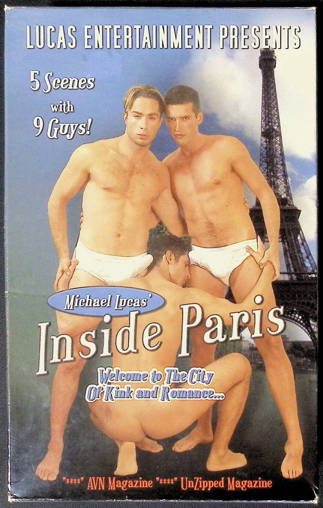 Michael Lucas' Inside Paris Lucas Jason Keller Ryan Michaels Entertainment Gay VHS 2001 092524JKVHS