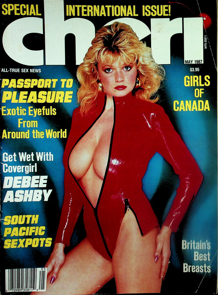 Cheri Magazine  Covergirl Debee Ashby / Girls Of Canada   May 1987  121025lmp
