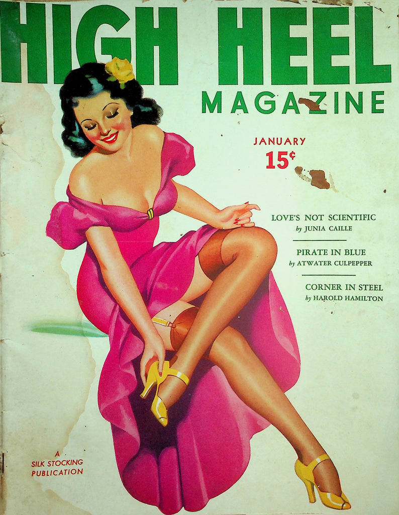 High Heel Magazine  The Silk Stocking Girl  January 1938   013126lmp