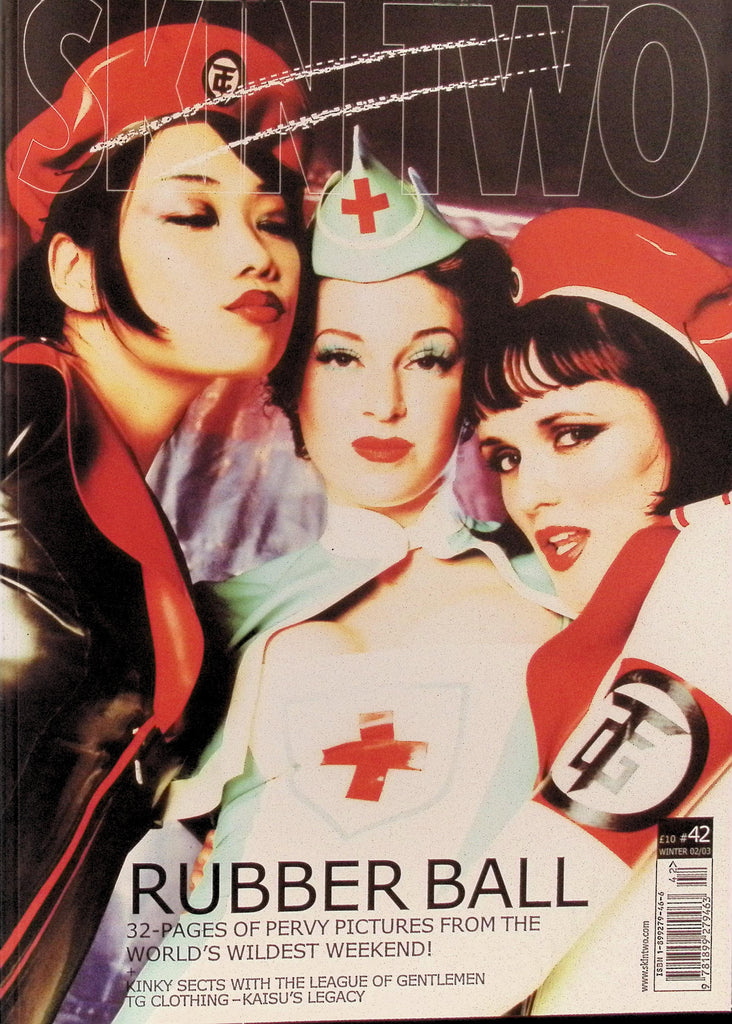 CLEARANCE SKIN TWO #42 Winter 2002/2003 Fashion Rubber Latex Leather Fetish Bondage BDSM Magazine 012726AMP