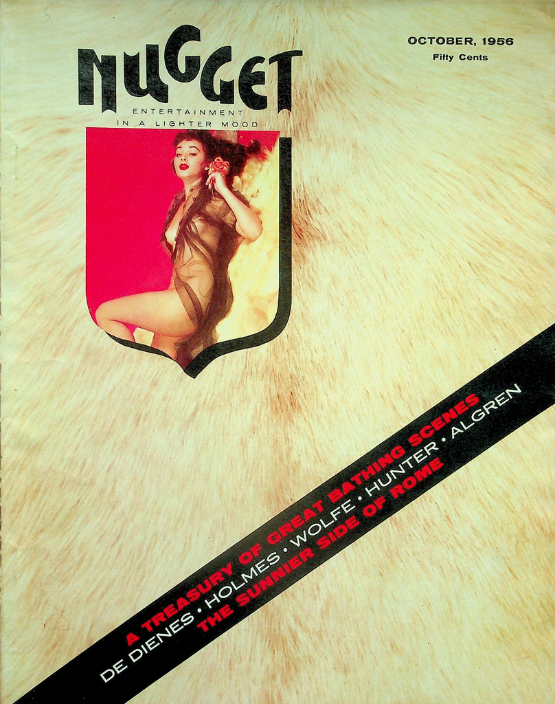 Nugget Magazine  A Treasury Of Great Bathing Scenes  October 1956   123025lmp