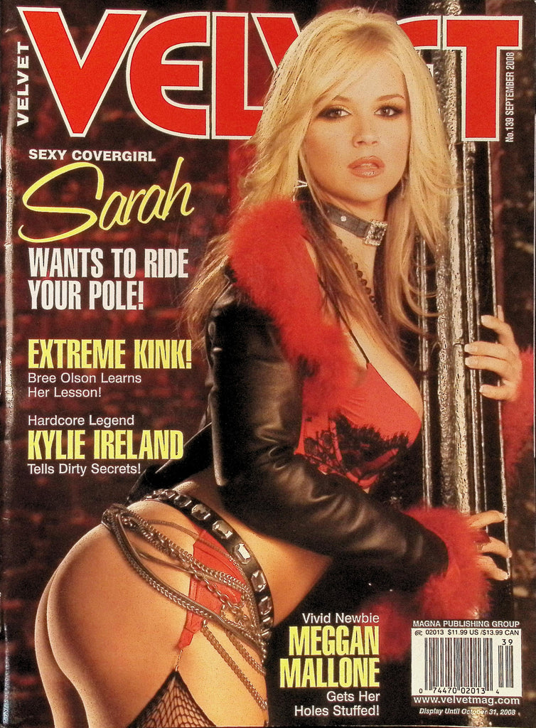Velvet Magazine #139 September 2008 Kylie Ireland Meggan Mallone Bree Olson 041726AMP2-