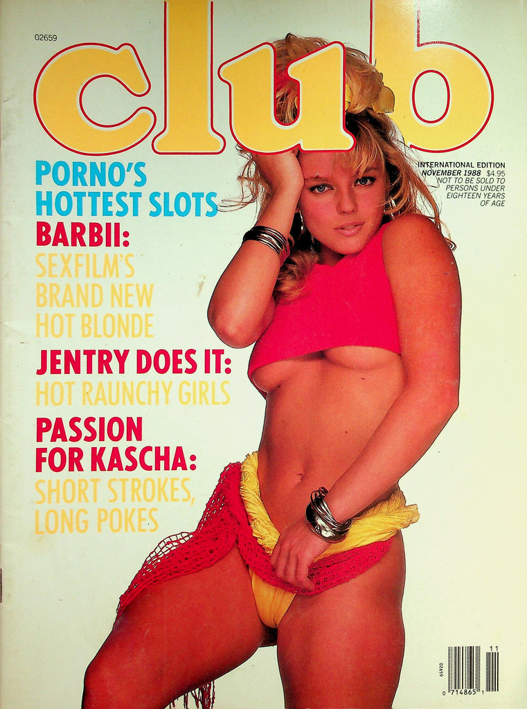 Club Magazine   Barbii / Kascha  November 1988  011726lmp