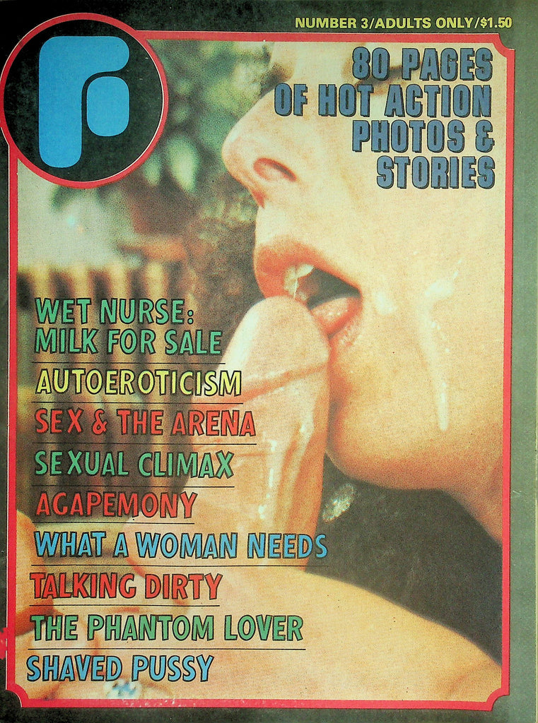 F Adult Newspaper Magazine  Autoeroticism / Sexual Climax / What A Woman Needs  #3 1970's  1970's   092526lmp-GSC