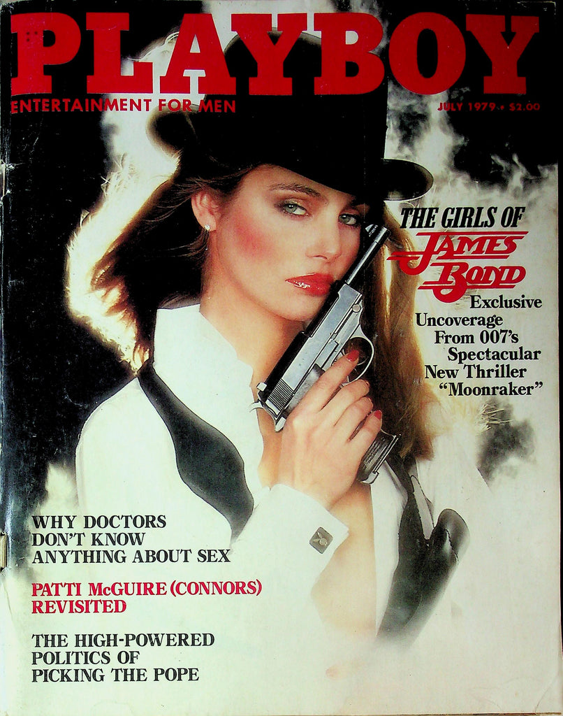 Playboy Magazine The Girls Of James Bond Ft. Joseph Wambaugh July 1979 090225RP-