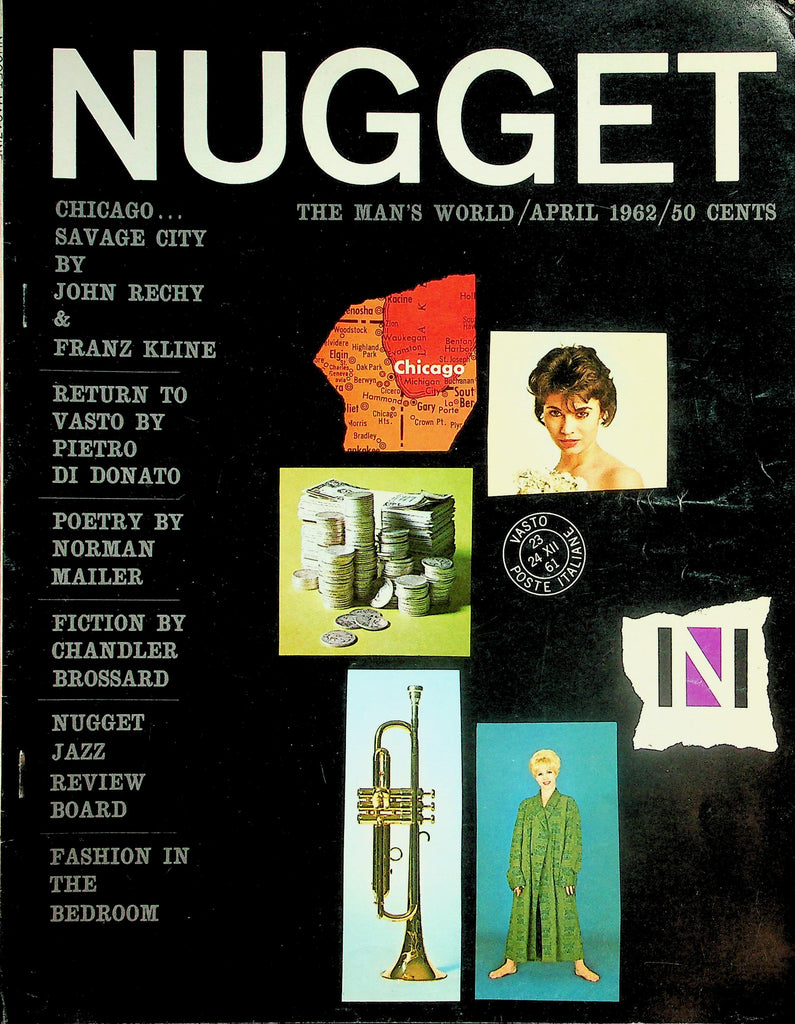 Nugget Magazine   Centerfold Girl Miss Martin   April 1962      030626lmp