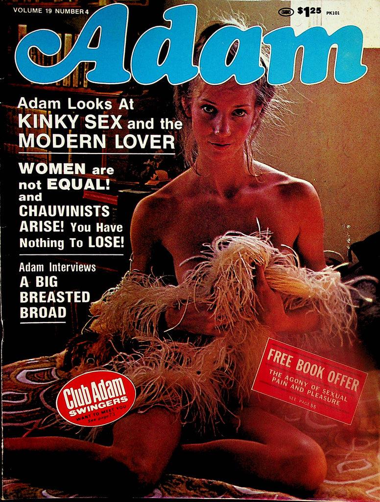Adam Magazine  Uschi Digard / Cover Girl Nitra Park  vol.19 #4  1975   042624lm-p