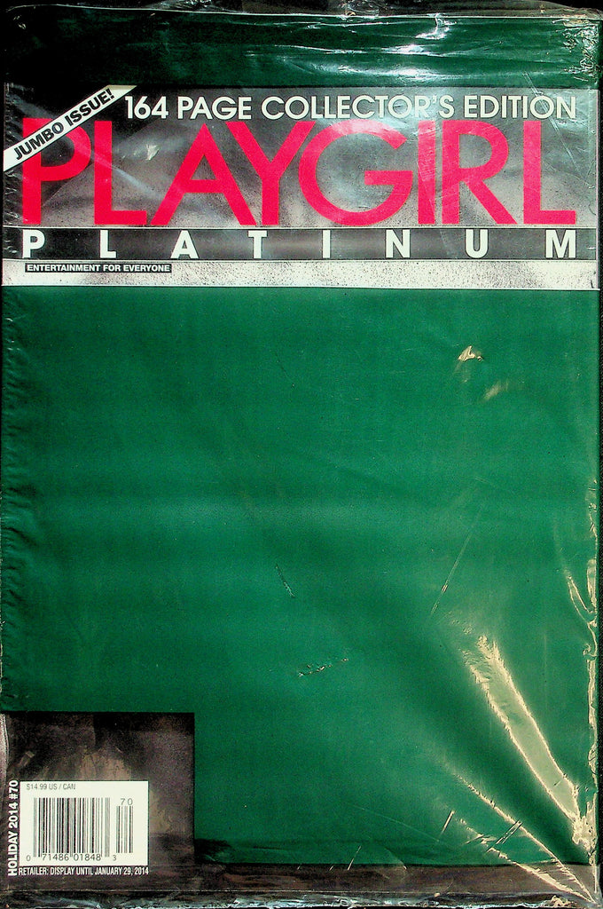 Playgirl Platinum Magazine  The World's Sexiest Men!  #70 Holiday 2014  Jumbo Collector's Edition     041726lmp