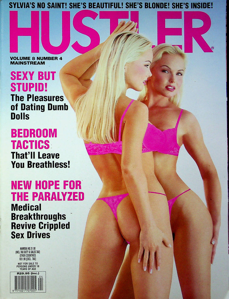 Hustler Magazine Sylvia Saint & Bedroom Tactics Vol.8 No.4 062623RP