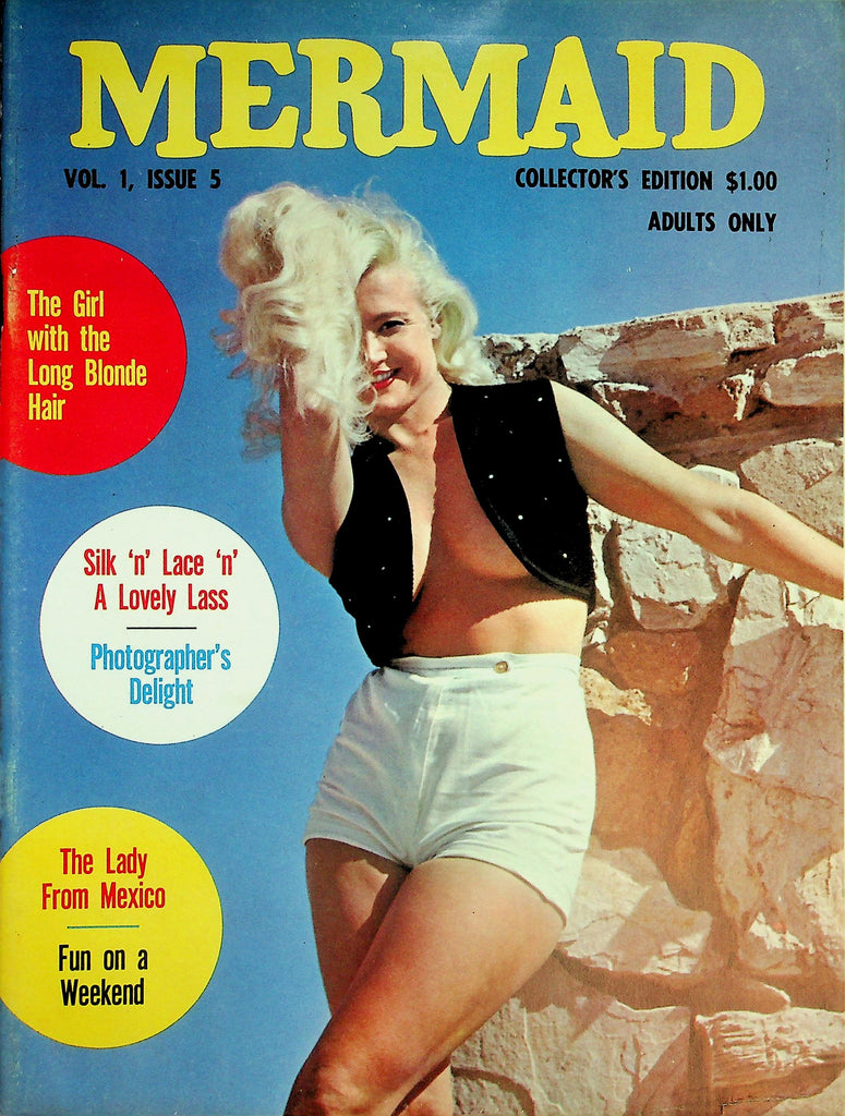 Mermaid Magazine  Silk 'n' Lace 'n' A Lovely Lass  vol.1 #5 1963 Collector Edition  061426lmp-GSC