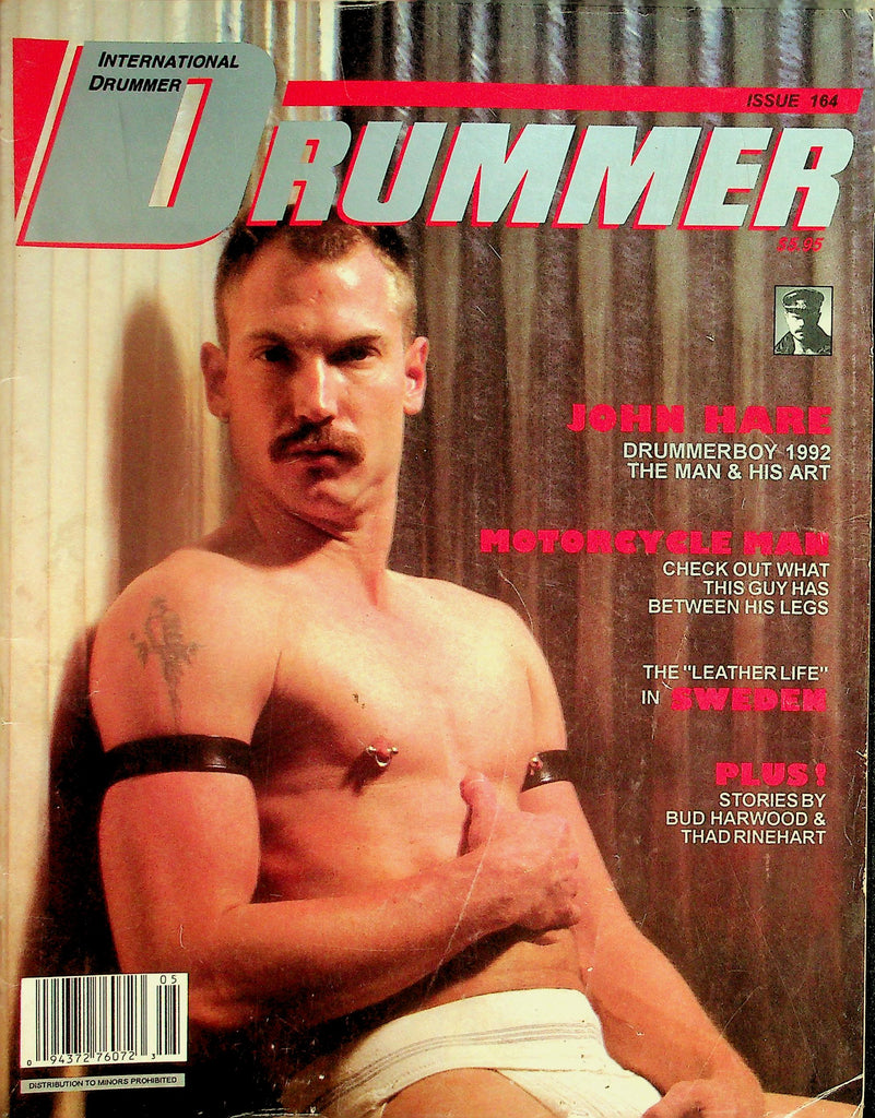 Drummer Gay Magazine  Cover Guy John Hare  #164  1993    101926lmp-GSC