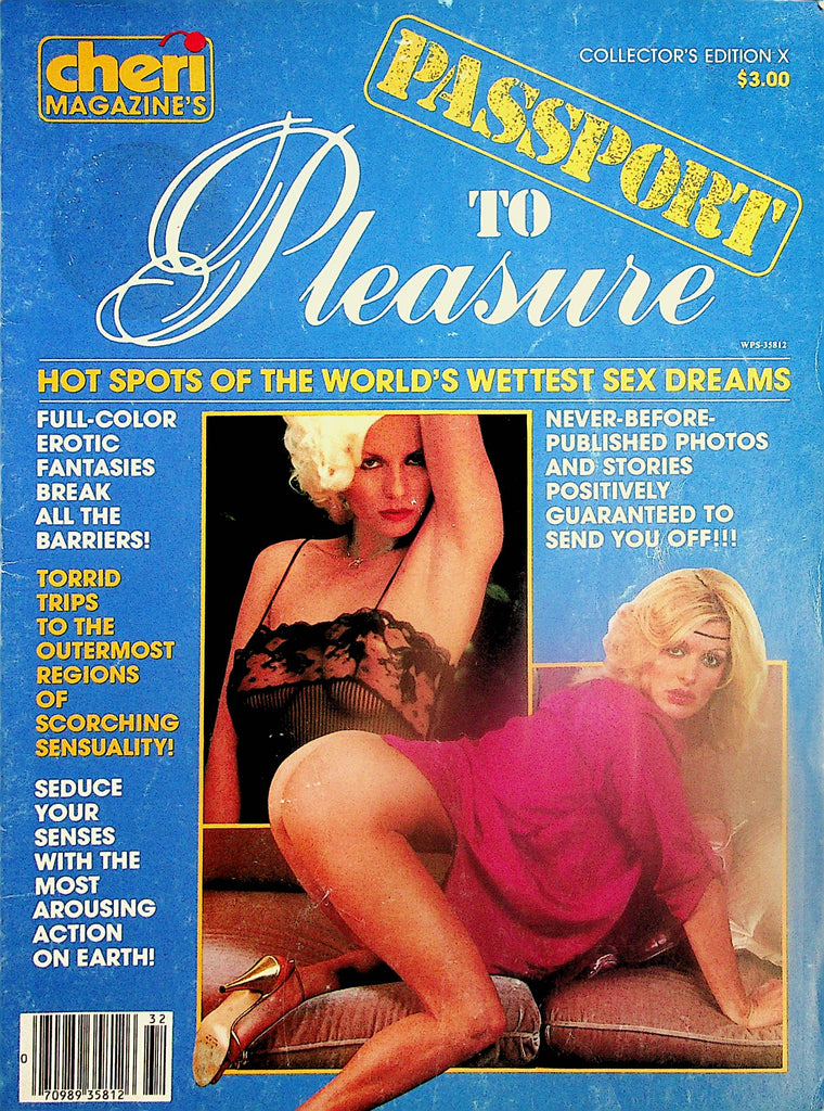 Cheri Passport To Pleasure Magazine   Trina, Island Girl, Awash With Arousal and More! Collector Edition X 1983   113024lm-p2