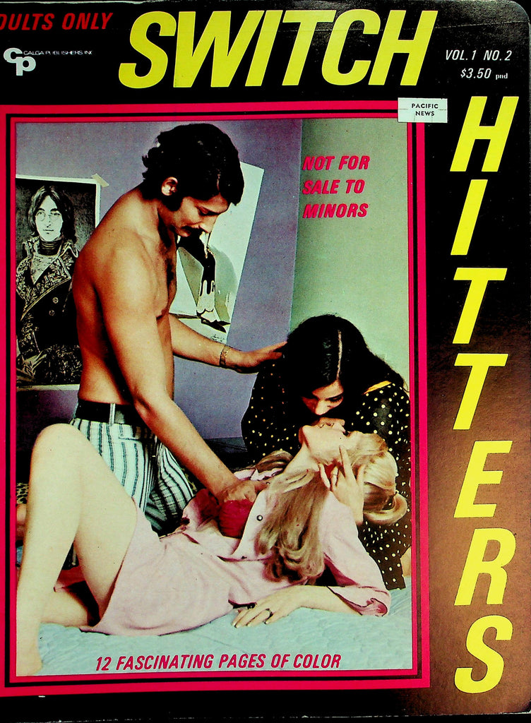 Switch Hitters Magazine  Three's A Crowd But Four's An Orgy!  vol.1 #2  1970  052626lmp-GSC