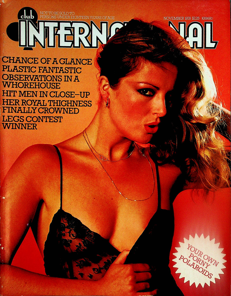 Club International Magazine  Covergirl Fanny   November 1978      020524lm-