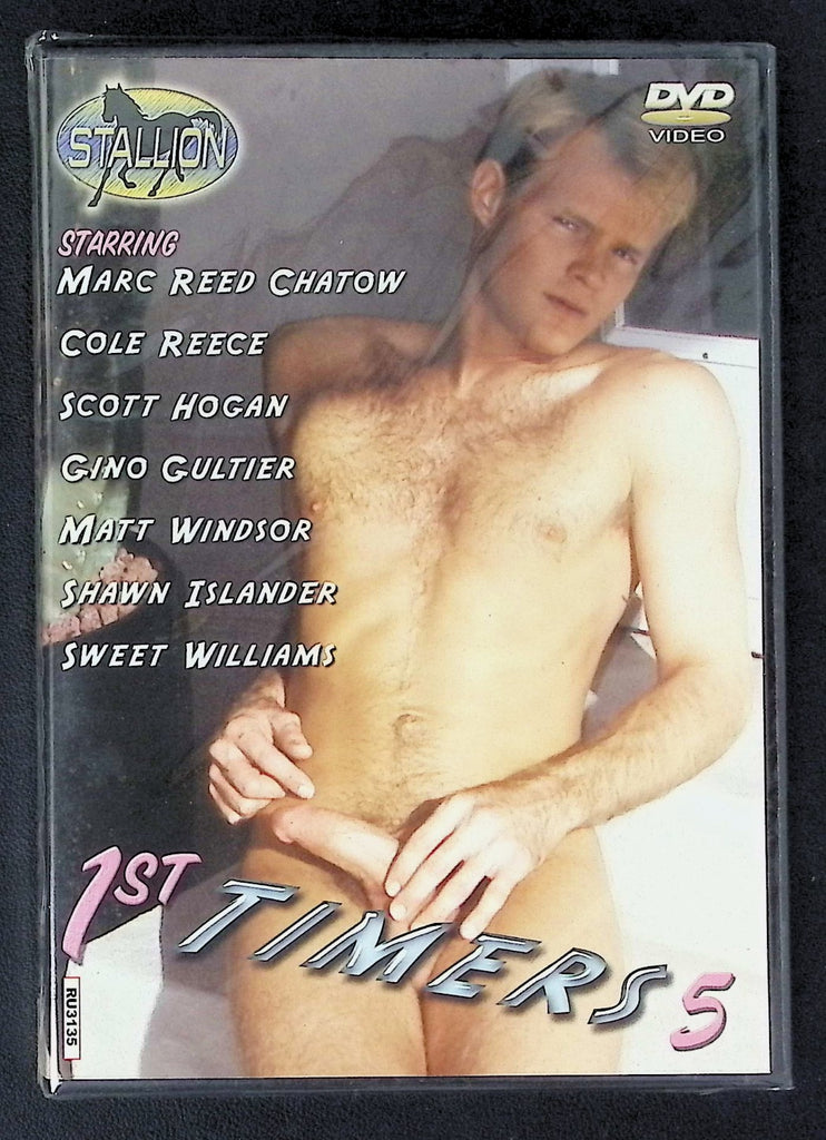 1st Timers 5 w/ Marc Reed Chatow, Cole Reece, Scott Hogan, Gay Adult DVD Stallion - 082925AKDVD