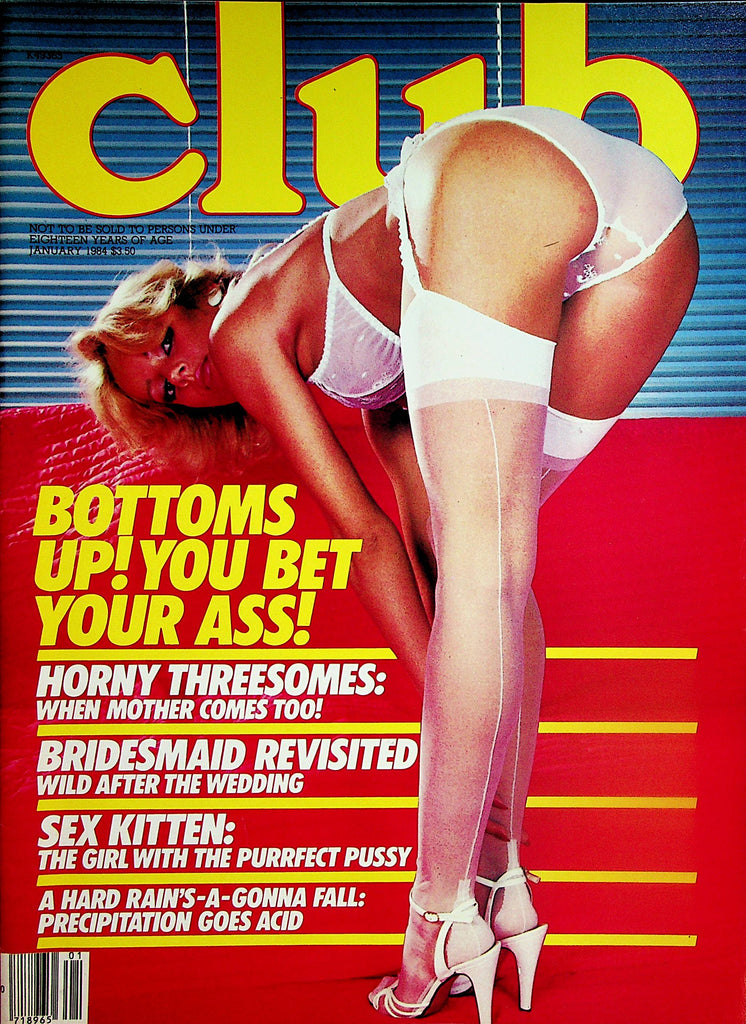 Club Magazine   Horny Threesomes / Sex Kitten: The Girl With The Purrfect Pussy  January 1984   Paul Raymond     031224lm-p