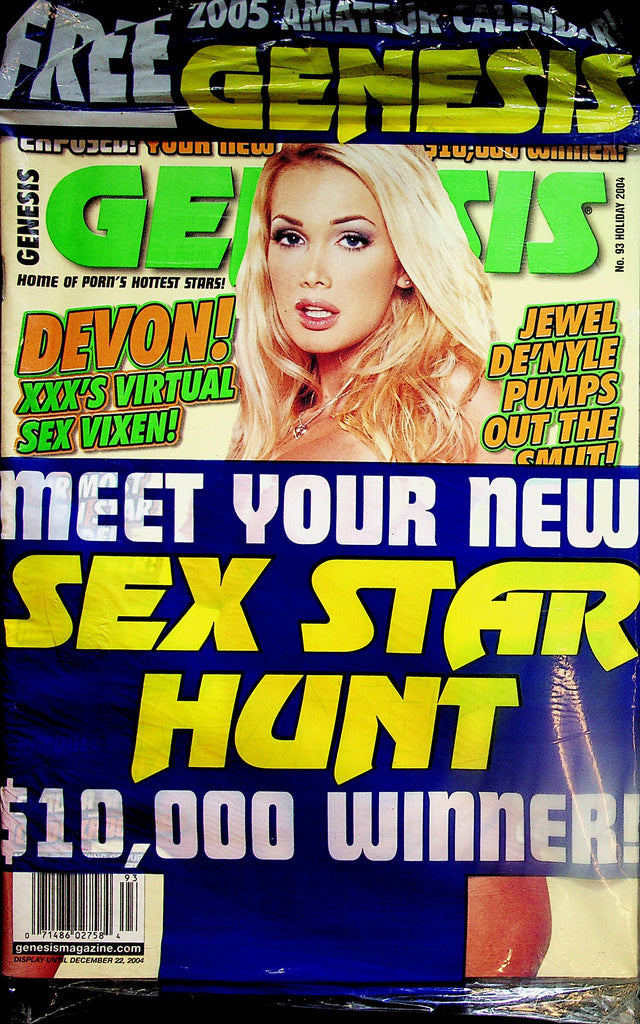 Genesis Magazine   Covergirl Devon  Holiday 2004   New  091223lm-p