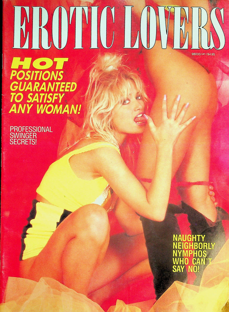 Erotic Lovers Magazine  Hot Positions Guaranteed To Satisfy Any Woman!  #1  1990    020326lmp
