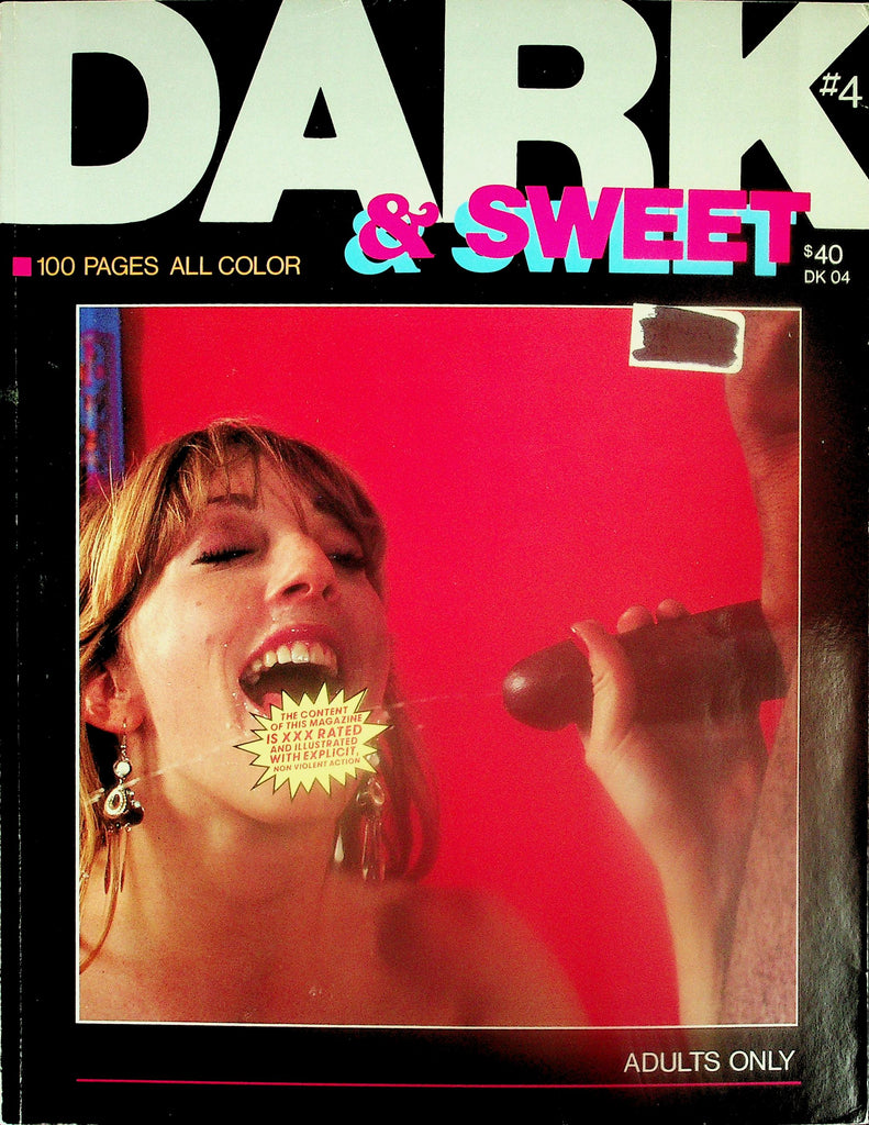 Dark & Sweet Magazine   My Black Stud   #1 October 1986  100 Pages   121325lmp
