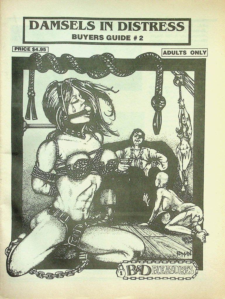 Damsels In Distress Buyers Guide  B&D Pleasures  #2  1991  010226lmp
