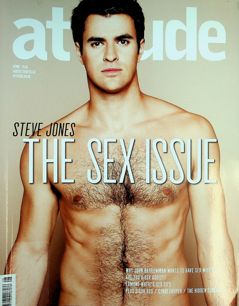 Attitude Gay Interest Magazine   Steve Jones  The Sex Issue  August 2008   041826lmp