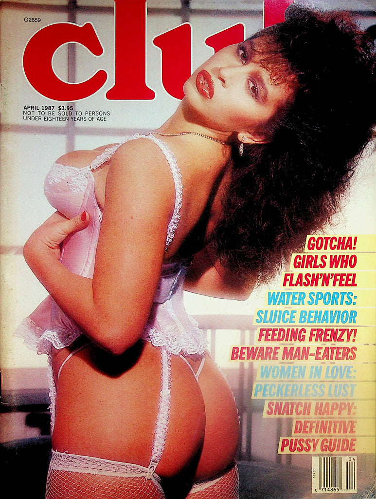 Club Magazine  Cover Girl Keisha  / Blondi  April 1987     060324lm-p