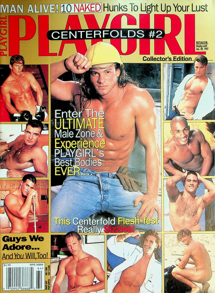 Playgirl Centerfolds Magazine  Collector Edition - Man Of The Year Marcello Morgili  #2 1997  032126lmp