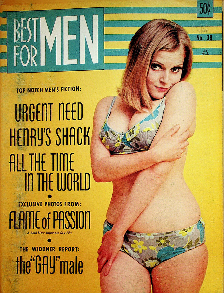 Best For Men Vintage Magazine  Flame Of Passion  #38 1968    061523lm-p2