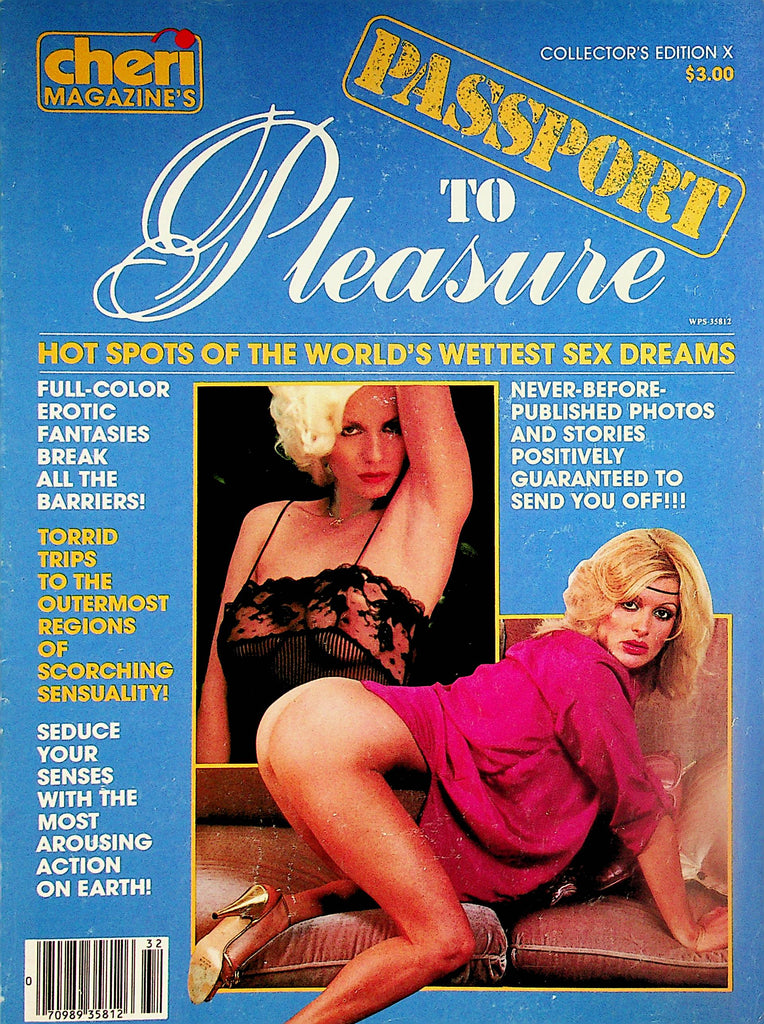 Passport To Pleasure Magazine  The Girl In Apt. 69 / Bouncy Tennis Sex  vol.10 1983 Collector Edition    110523lm-p