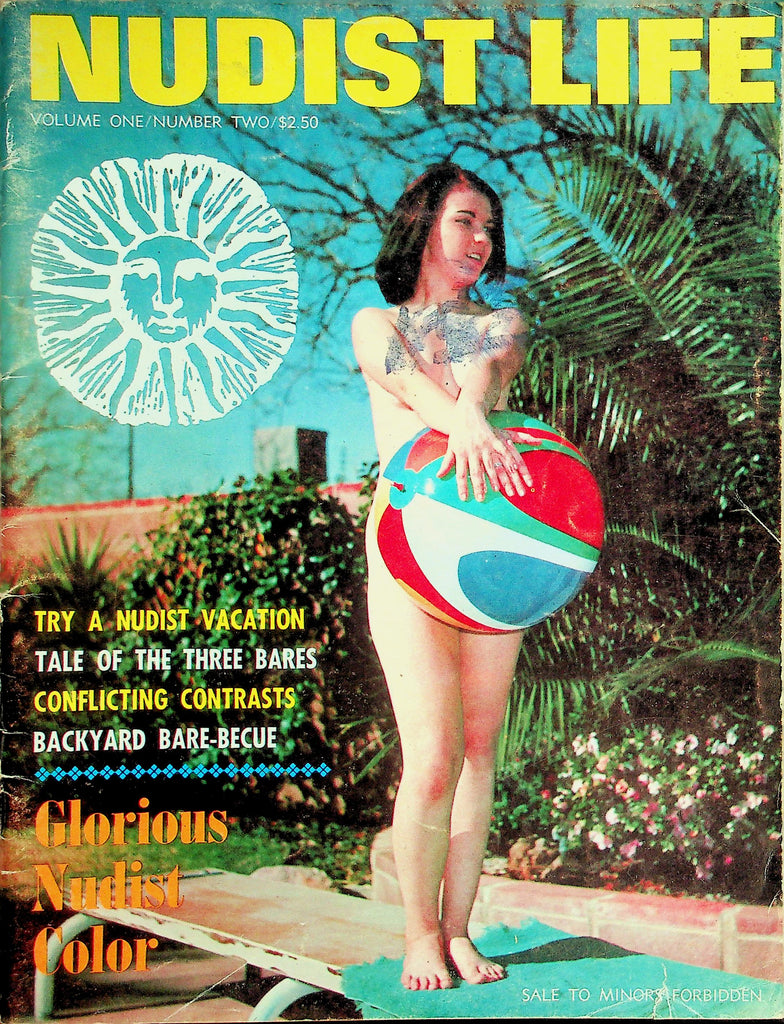Nudist Life Magazine  Nudist Vacation / Backyard Bare-becue  vol.1 #2  1967     102126lmp-GSC