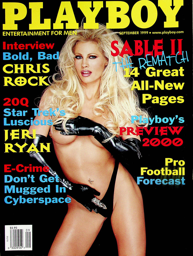 Playboy Magazine  Sable II The Rematch / Chris Rock Interview  September 1999   102224lm-p