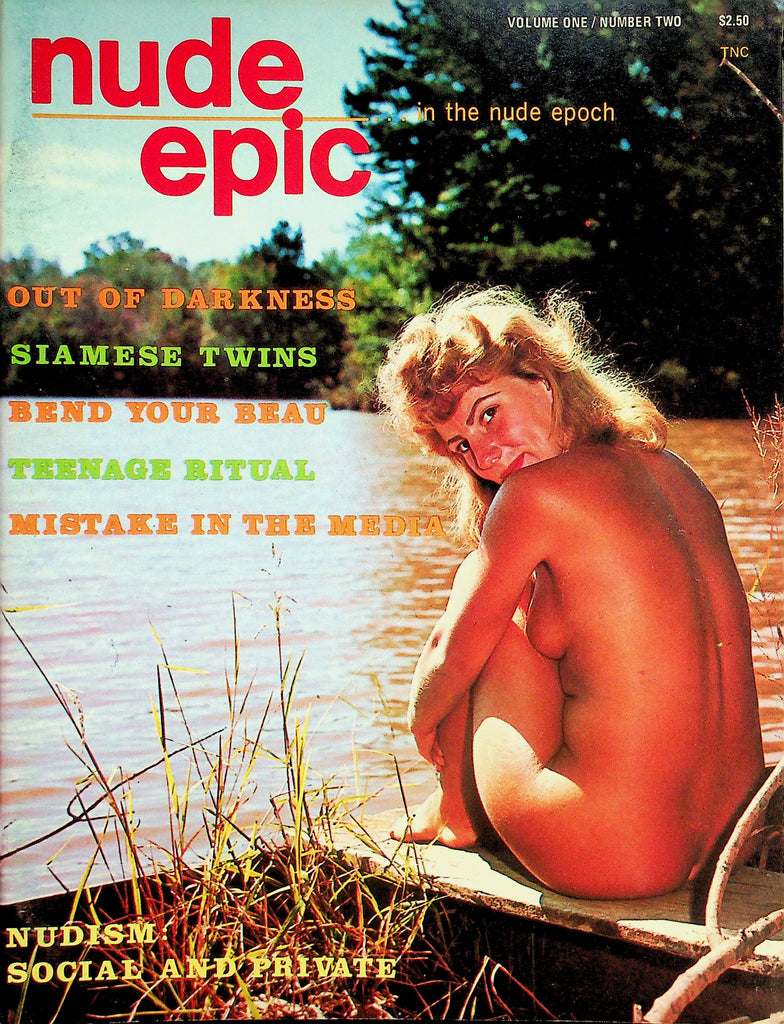 Nude Epic Nudest Magazine  Nudism: Social And Private vol.1 #2  1968    071426lmp-GSC