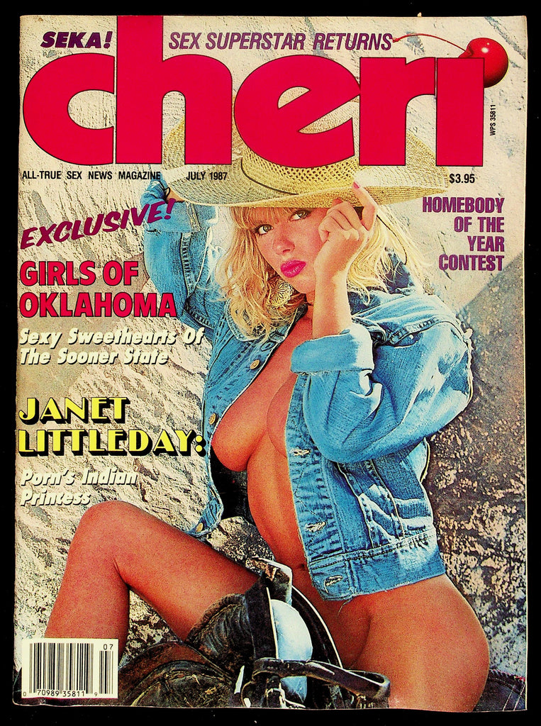 Cheri Adult Magazine V11, No. 12 July 1987 Seka Feature 082126hrp-7