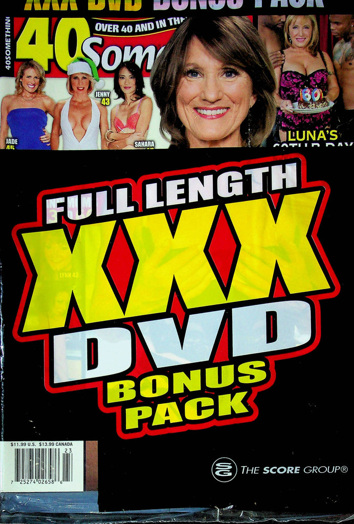 40 Something Magazine Lunas' 60th Birthday January 2012 SEALED W/DVD 010524RP2