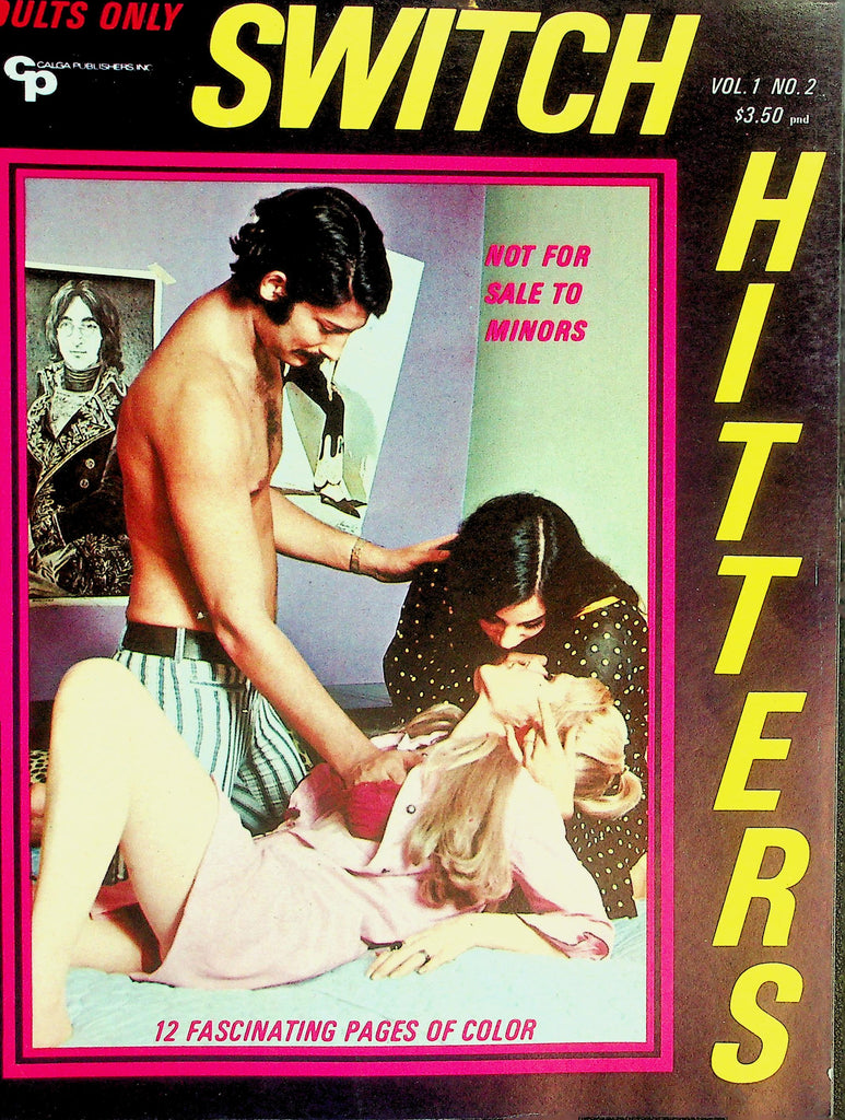 Switch Hitters Magazine  Three's A Crowd But Four's An Orgy  vol.1 #2 1970    081426lmp-GSC