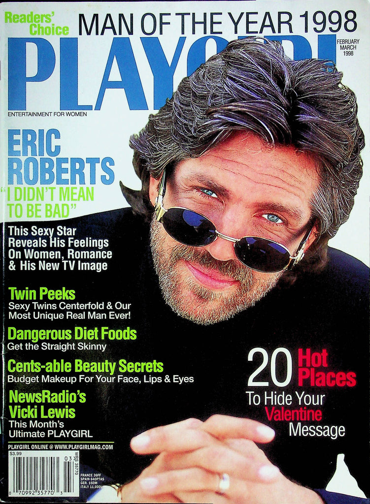 Playgirl Gay Magazine Eric Roberts February/March 1998 103124RP