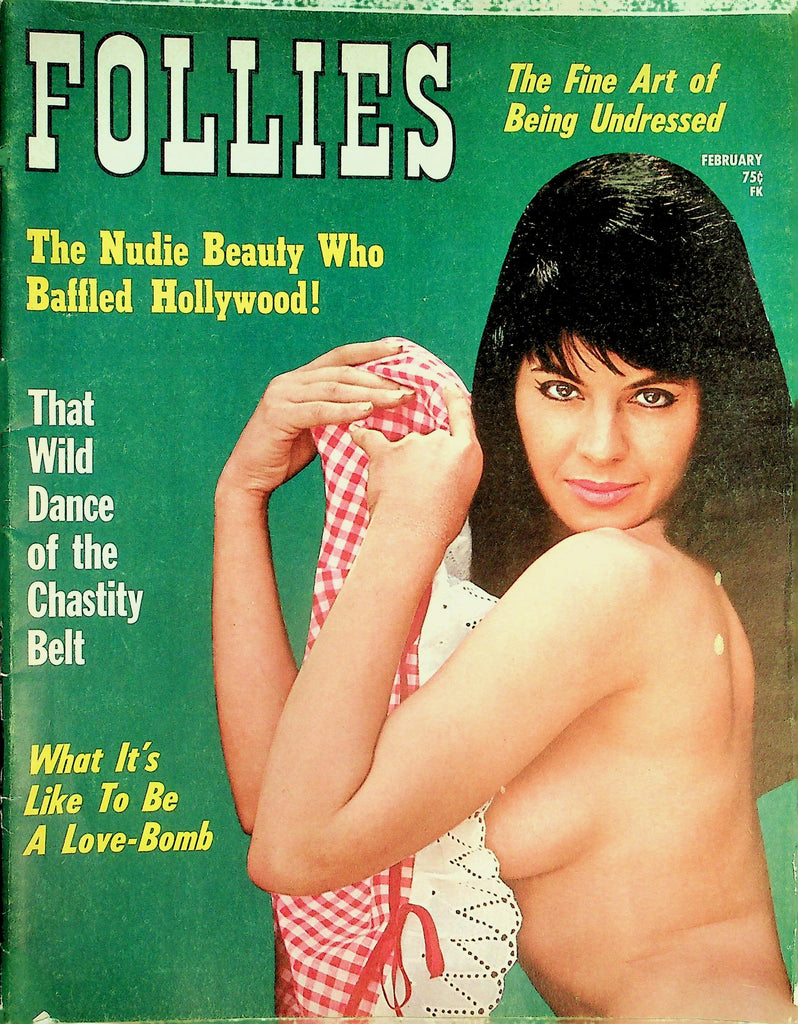 Follies Magazine   Ann Wilson- The Nudie Beauty Who Baffled Hollywood!  February 1969     012726lmp