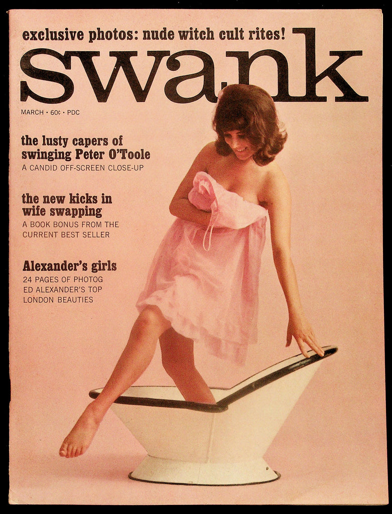 Swank Adult Magazine V13, No. 2 March 1966 Ed Alexander's Girls Feature 081426HRP-83