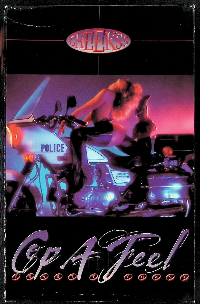 Cheeks #5: Cop A Feel ft. Brandy Alexandre, Ashlyn Gere, Holly Rider Adult VHS Coast to Coast Video 101725AKVHS