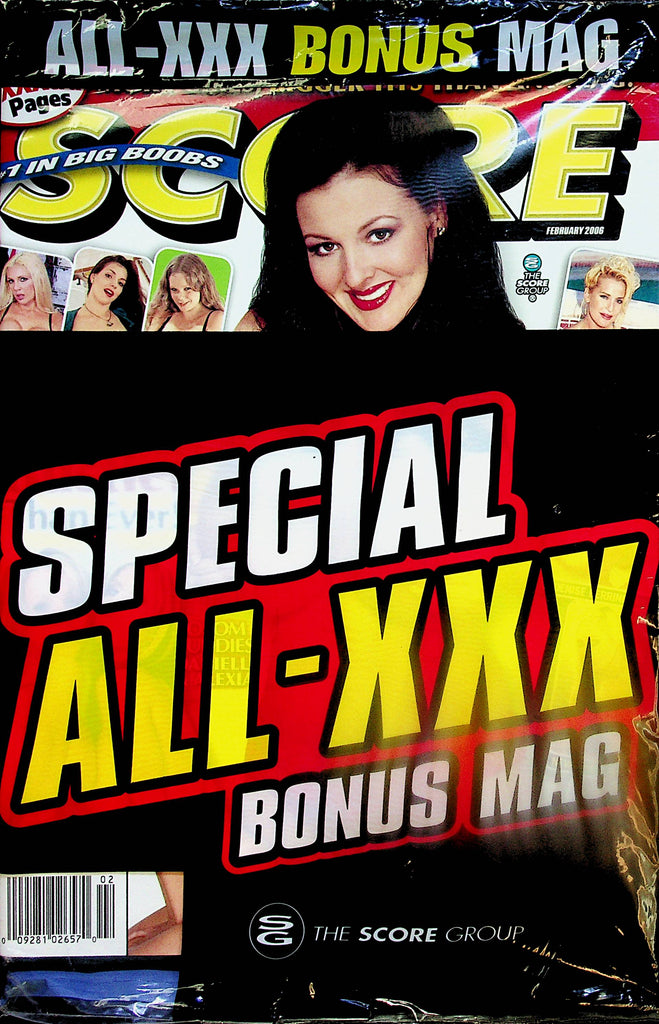 Score Busty Magazine  With Special All-XXX Bonus Mag  February 2006  new/sealed  100224lm-p