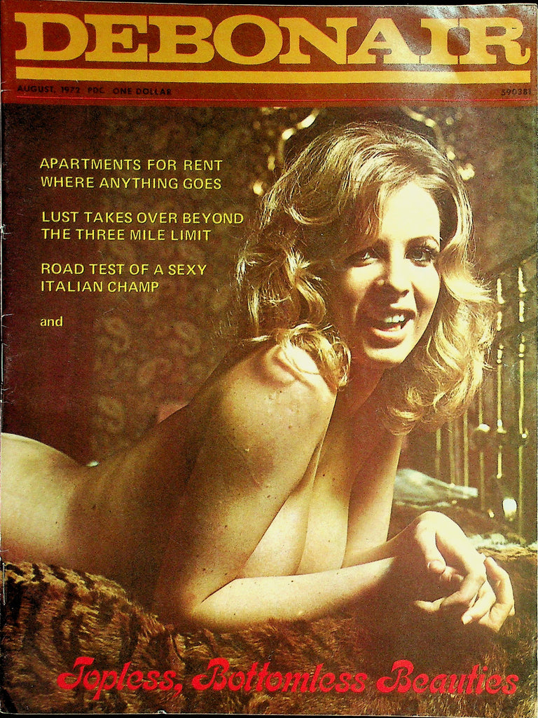 Debonair Magazine  Cover/Centerfold Girl Stevie   August 1972   020826lmp