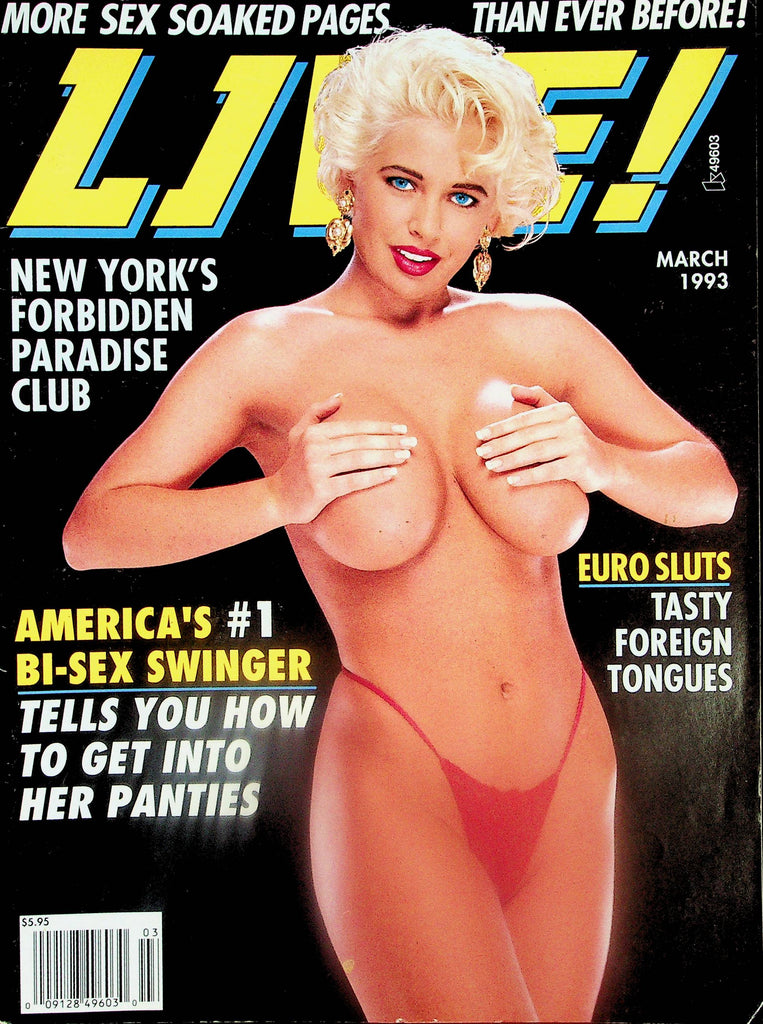 Live! Magazine  Covergirl Sareena Lee  March 1993    070525lm-p