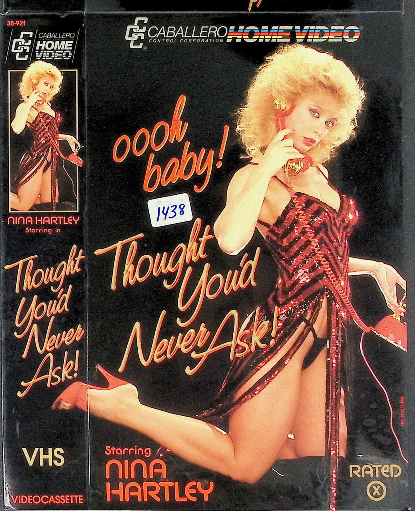 Ooh Baby! Thought You'd Never Ask! Nina Hartley Pamela Jennings Honey Wilder Adult VHS Caballero 042226AKVHS